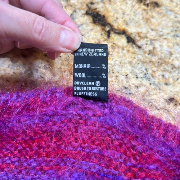 GENNIE LE LANGE WOOL MOHAIR SWEATER - Picture 4 of 7